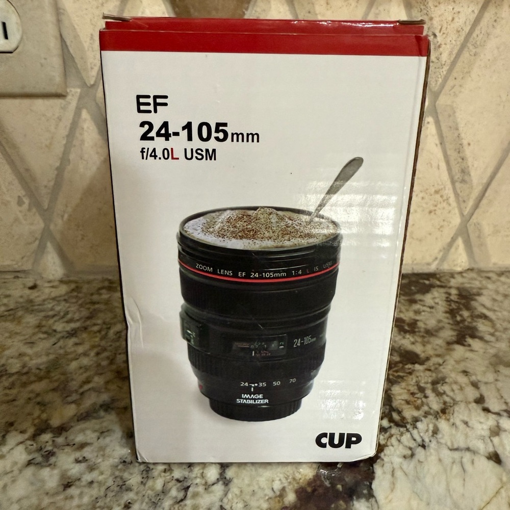 EF 24-105mm f/4.0L USM Camera Lens Cup - Black